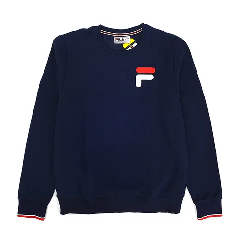FILA 맨투맨 긴팔 티셔츠 네이비 1256 142 남녀공용