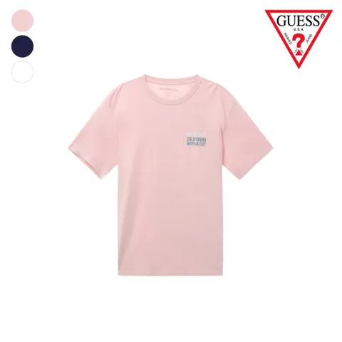 GUESS 1981 등판 야자수 아트웍 반팔티 MN2K1310