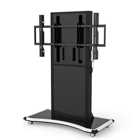 알티피아 대형TV 전자칠판 전동형 거치대 이동형 스탠드 블랙 TV브라켓 모니터브라켓