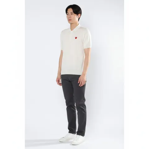 COMME DES GARCONS 반팔 니트 카라티 (P1N094 6)