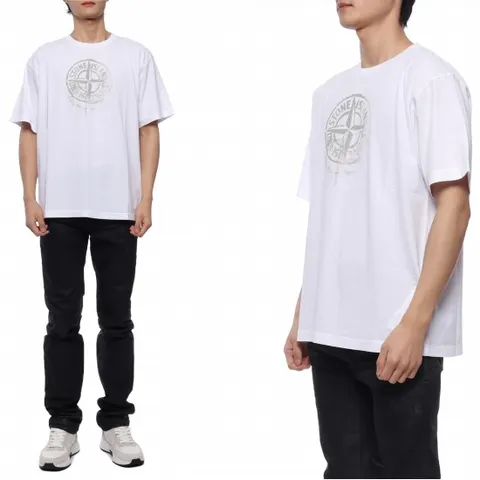 24SS 남성 로고 프린트 반팔티셔츠 (80152RC87 V0001 24S)