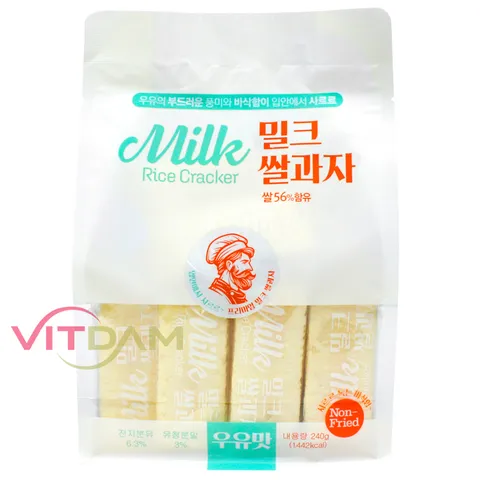 밀크 프리미엄 쌀과자 240g / 우유맛 치즈맛 / 쌀과자 밀크과자 우유과자 치즈과자