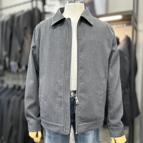 플리츠 블루종 봄 점퍼 WSY1UA23_DG