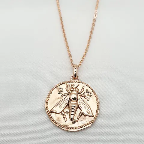 [현골드앤실버] 18k 동전 코인 목걸이