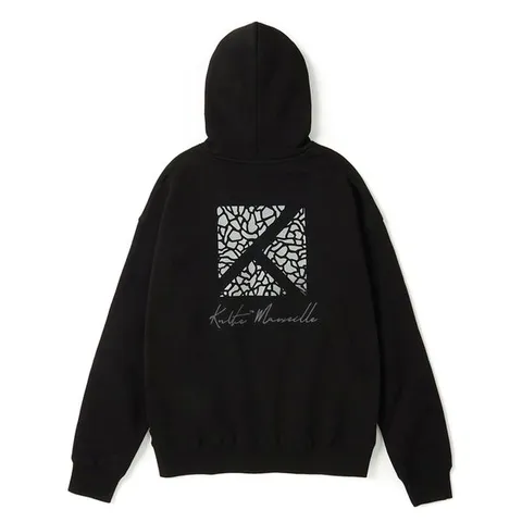 [하프클럽] 042 마르세유 스크립트 후디 블랙