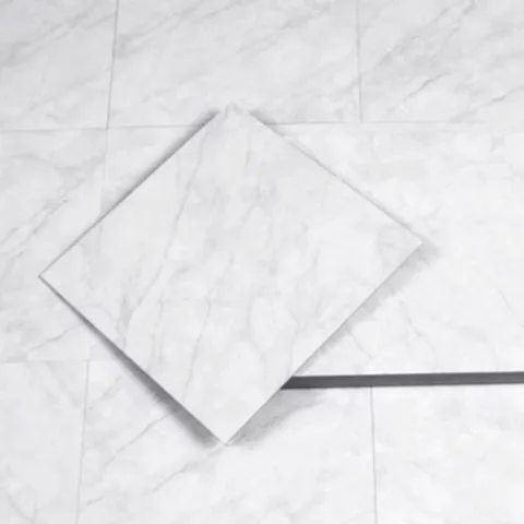 (12장) 간편 시공 화장실 욕실 주방 화이트 인조 두꺼운 고밀도 현관 거실 베란다 바닥 붙이는