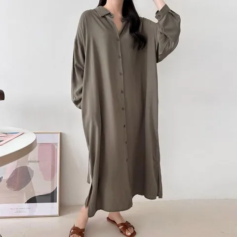 빅사이즈 505 모던걸풀오픈로브원피스 DARU479 (34445172A)