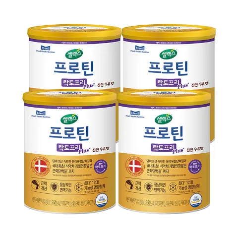 셀렉스 프로틴 락토프리 플러스 304g 4캔