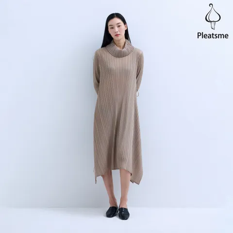 [최초가 199000원] 넥 워머 롱 원피스_PPOPS125003