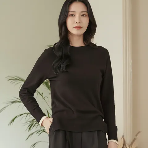 [최초가79,900원]  가을니트_블랙