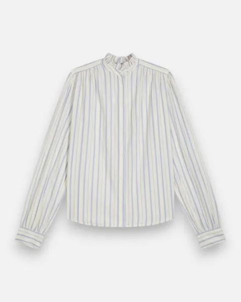 [해외직구] 24FW  블라우스 6HVA23V09918 088 Ecru blue