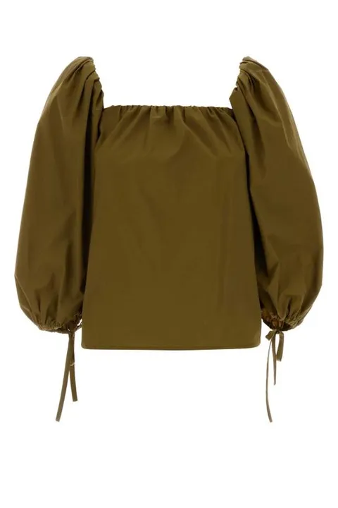 [해외직구] 26SS  블라우스 870384Y9J07 3396 GREEN