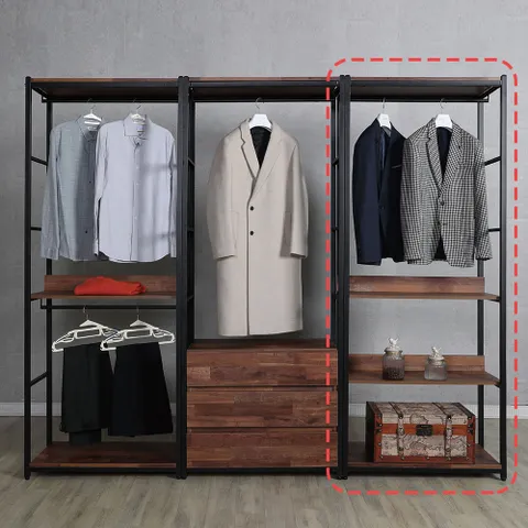 리버퍼니쳐 해이시 고급스틸 3단 행거 600 RH0712