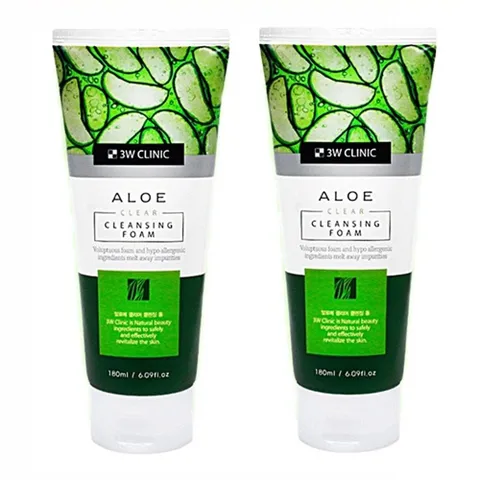 자이 알로에 폼클렌징 180ml 2개 폼클린징 클렌징 폼 퓨어내츄럴 폼클렌저 세안폼