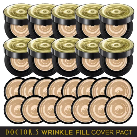 [CJ단독] 닥터3링클필 커버팩트 공구구성(본품 10개+리필 15개)