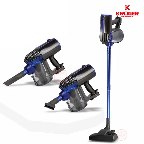 크루거 강력파워 싸이클론 유선청소기 진공 핸디청소기 스틱형 미니청소기 소형청소기 핸드 청소기 진공청소기