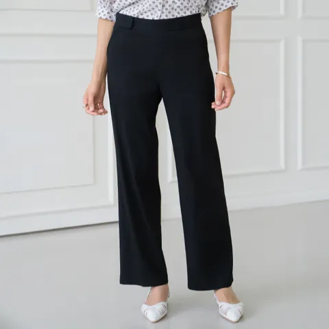 엄마옷  탄탄메리와이드팬츠 인견 슬림핏 냉감-RPN2506064-