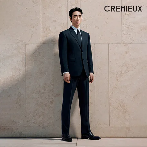 다니엘크레뮤 25FW 파인 메리노울 블렌드 라이크라 수트 1벌