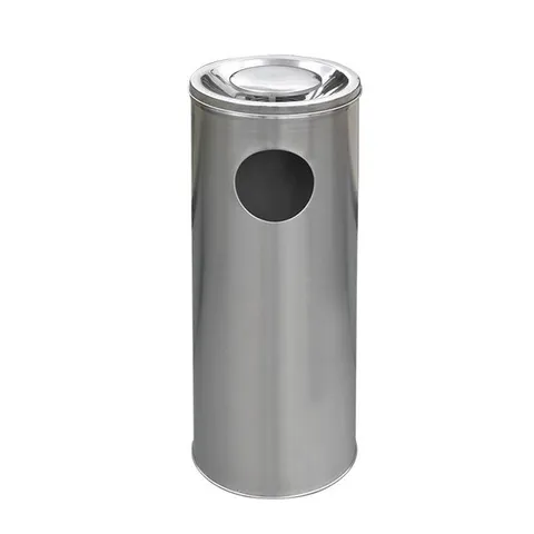 실외에서 사용하는 300 X 700mm 재떨이 겸용 휴지통 오피스텔휴지통 관공서휴지통 빌딩휴지통 사