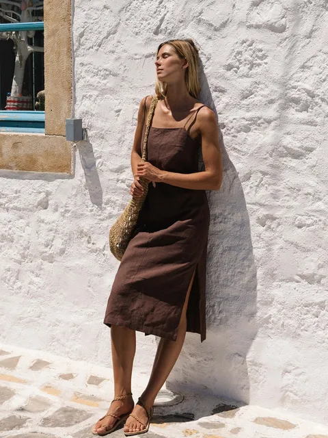 BROWNIE LONG DRESS
