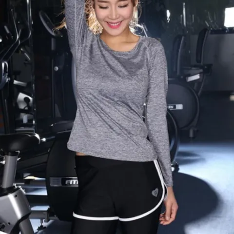 긴팔 필라테스 필라테스복 상의 요가복 요가 운동복