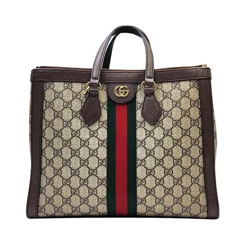 [중고명품]  524537 GG오피디아 토트 숄더백 미듐 브라운