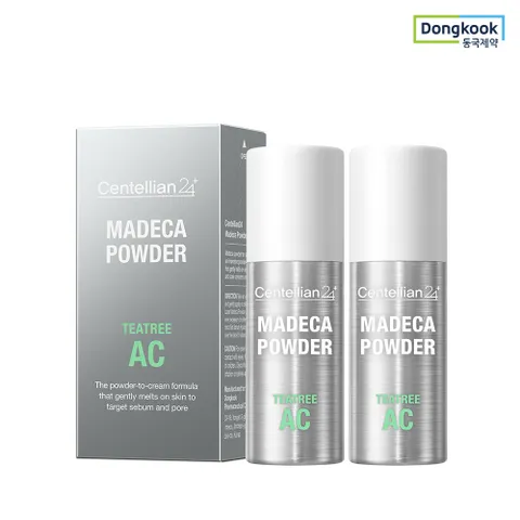 [동국제약]  마데카 분말 티트리 AC 마데카 파우더 6g 2개 세럼 분말 파우더 분말세럼