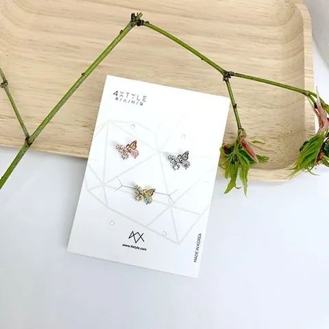 (낱개판매) 샤인B 피어싱 피어싱 크리스탈귀걸이 럭셔리피어싱 블링 큐빅