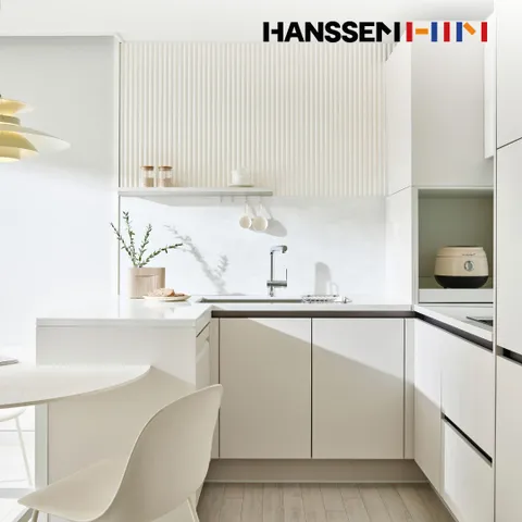 밀란100 무드베이지 키친 리모델링