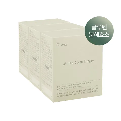 에이엠코스메틱 에이엠 더 클린 효소 3박스 X 30포