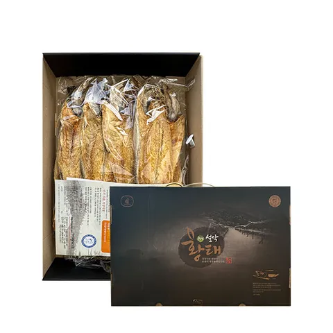 [청정설악]  황태포 10미 특왕/44~47cm/선물포장