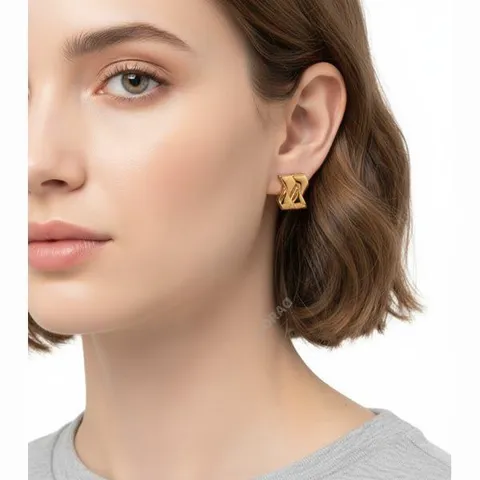 MUST IT_ Bind Stud Earrings (1018970 1A00620 3J000) (Bind 스터드 이어링)