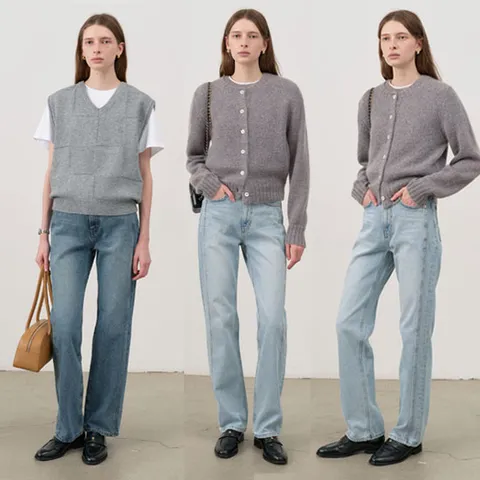 던스트 LINEAR STRAIGHT JEANS_UDPA4C211