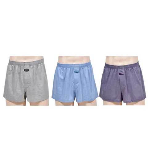 압박감 없는 남성 면 트렁크 팬티 3매 남자트렁크팬티 남성트렁크팬티 남자사각팬티