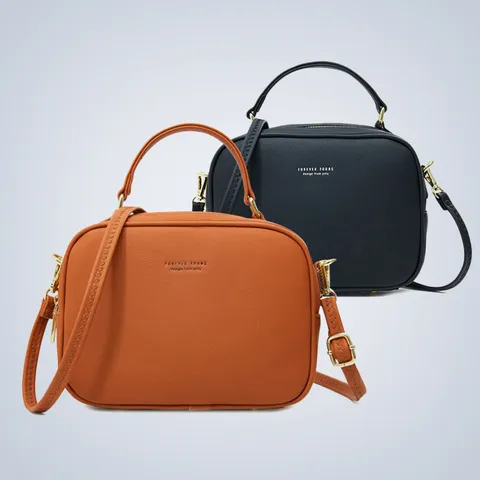 브리사 여성 가죽 토트백 데일리 예쁜 미니 크로스백