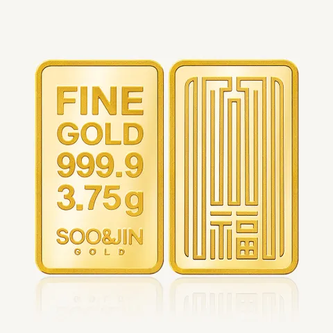 복 골드바 24K 순금 3.75g