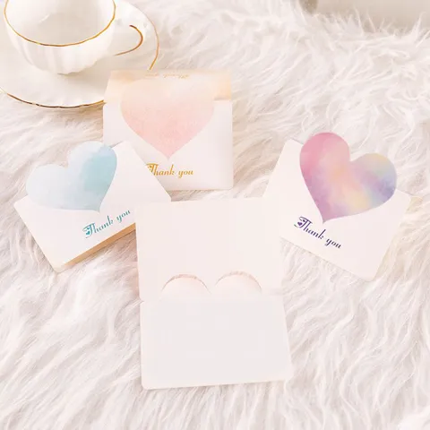 생일 축하 감사 카드 신년 행사 미니 엽서 3P 세트 생일편지 생일파티용품 생일선물