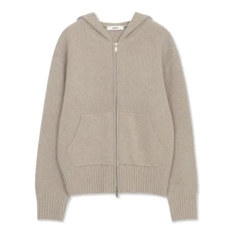 [롯데백화점]캐시미어 블랜드 후드니트 가디건 UFKKCA457N