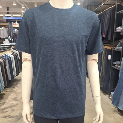 본점 HL01 리플 라운드 티셔츠 LOATA11Z