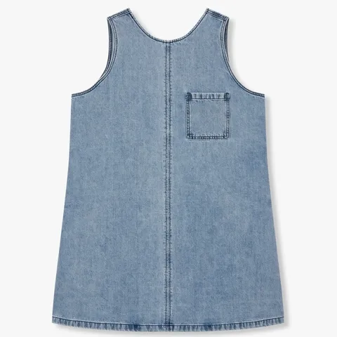 [정가 159,000원]스티치 민소매 데님 원피스 9165341873 428519