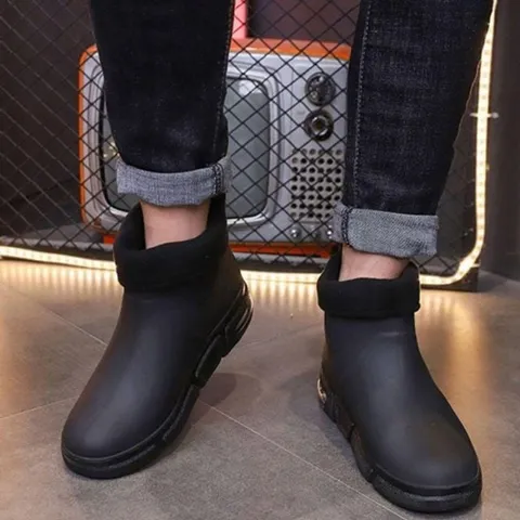 겨울 방한 기모 작업화 남성 방수 첼시 부츠 글래디 롱부츠 글래디에디터 레인부츠