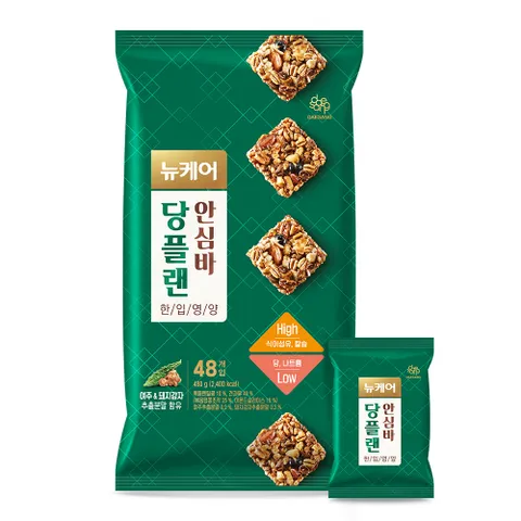 (본사직영) 뉴케어 당플랜 한입영양 안심바 (48입)