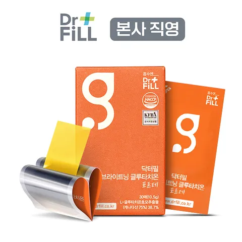 닥터필 브라이트닝 글루타치온 포르테 30매X1박스 총 30매