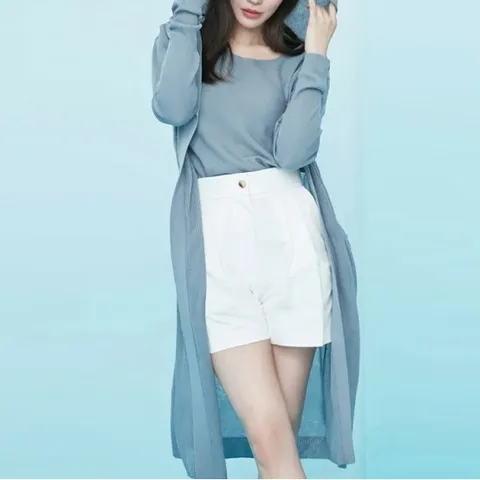 [최초가 35,900]The Atg 썸머 롱가디건+슬리브리스 니트 SET