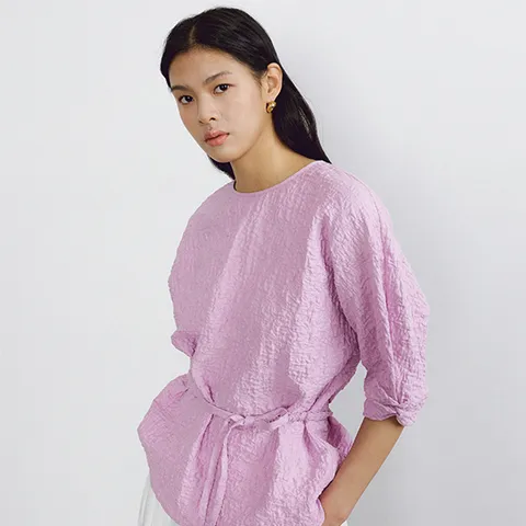 [최초가 139,000원]앨리스 버블 블라우스