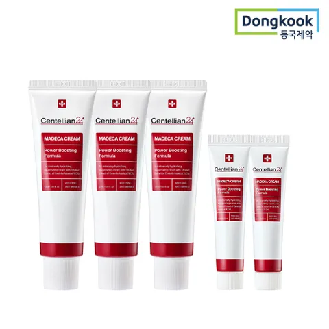 마데카크림 파워부스팅포뮬러50ml x 3개 + 15ml x 2개