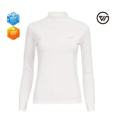 여성 봄 여름 골프웨어 냉감 스포츠 긴팔 쿨 티셔츠