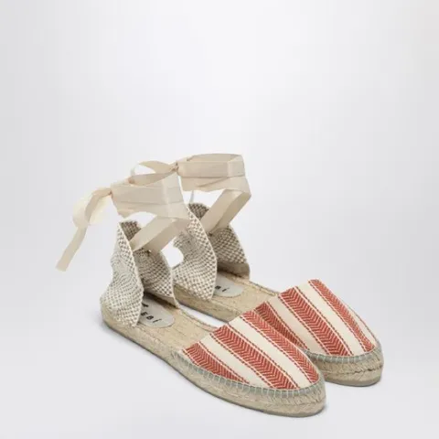 MANEBA­ H2.4P0CO/XI_MANEB-TE Low espadrilles ivory terracotta