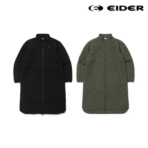 공식] 여성 NEOBEAM (네오빔) 퀼팅 롱 자켓 DWU23113 (정상가:319,000)