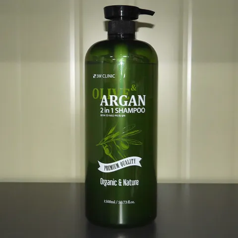 올리브오일 아르간오일 2in1 헤어케어 샴푸 1500ml 올리브오일 아르간오일 2in1 샴푸 1500ml